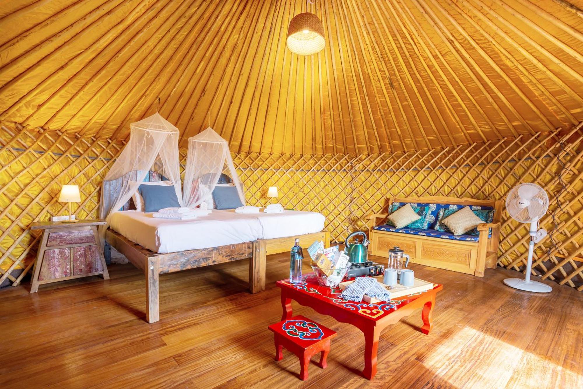 Finca De Arrieta Village - Yurts And Stone Cottages - Shared Pool - Walking Distance To Arrieta Beach - Eco Friendly Tabayesco Exterior foto